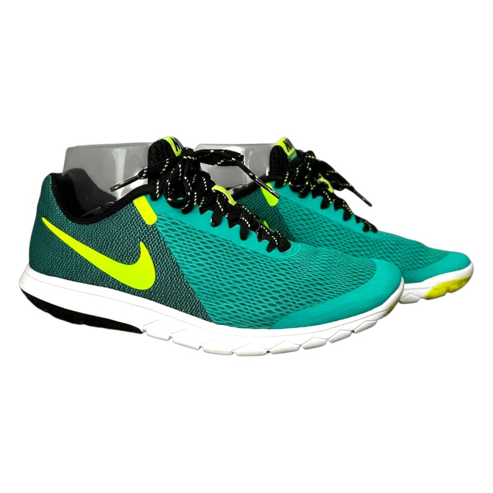 Nike Flex Experience RN Womens‎ Running Shoes Teal Neon Green Size 9.5 - Picture 4 of 8